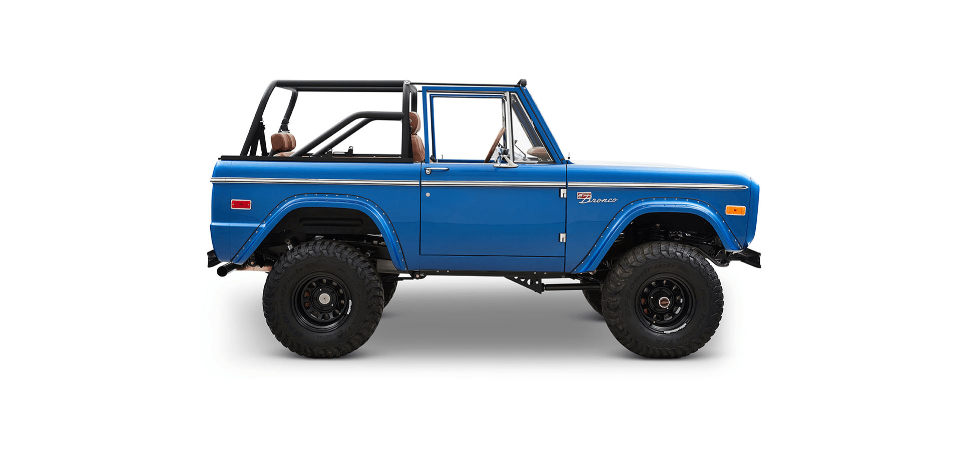 Classic Ford Bronco side profile