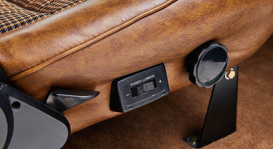Classic Ford Bronco seating