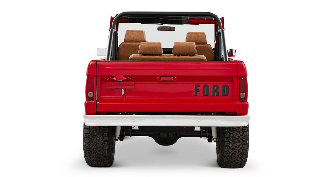 Classic Ford Bronco rear view