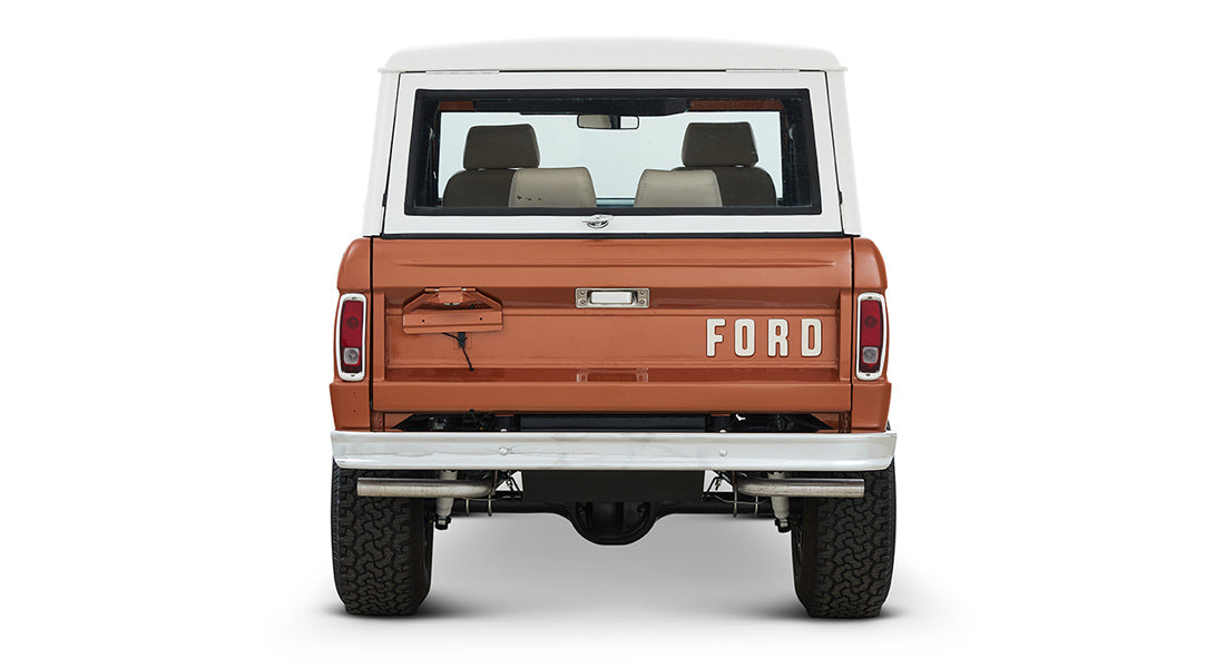 Classic Ford Bronco rear view