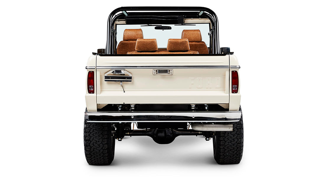 Classic Ford Bronco rear view