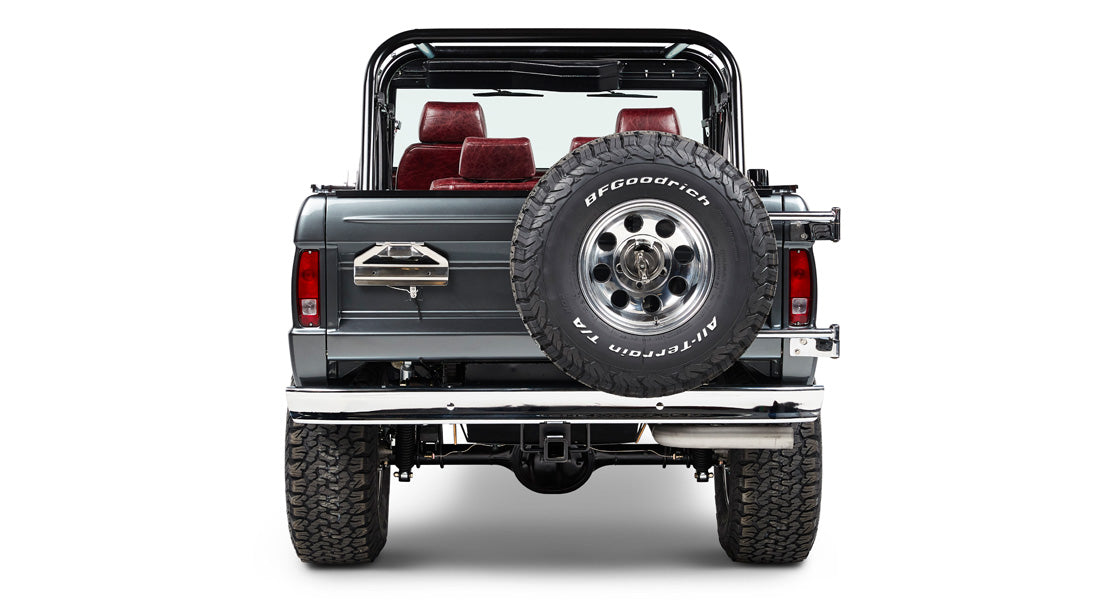 Classic Ford Bronco rear view