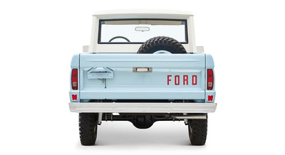 Classic Ford Bronco rear view