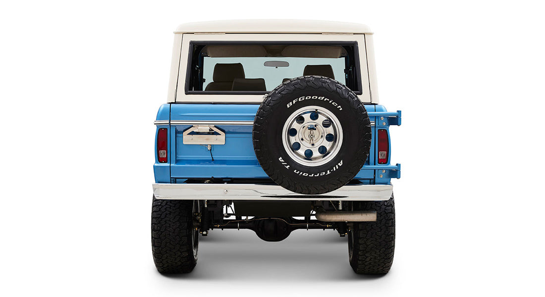 Classic Ford Bronco rear view