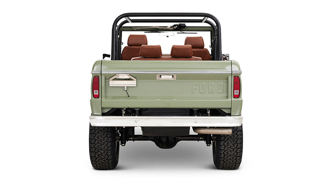 Classic Ford Bronco rear view