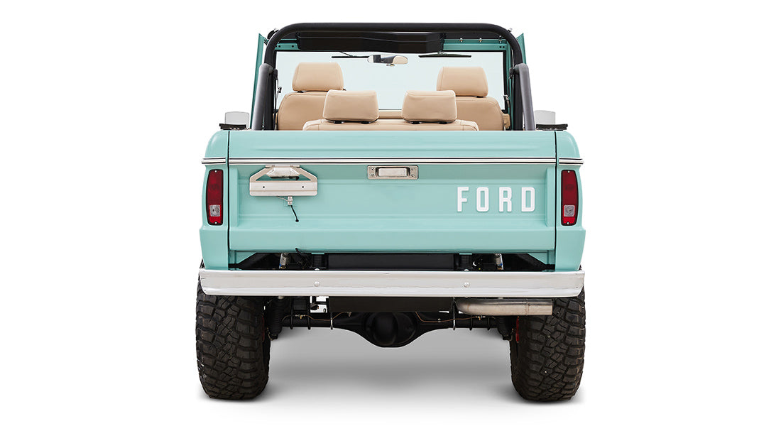Classic Ford Bronco rear view