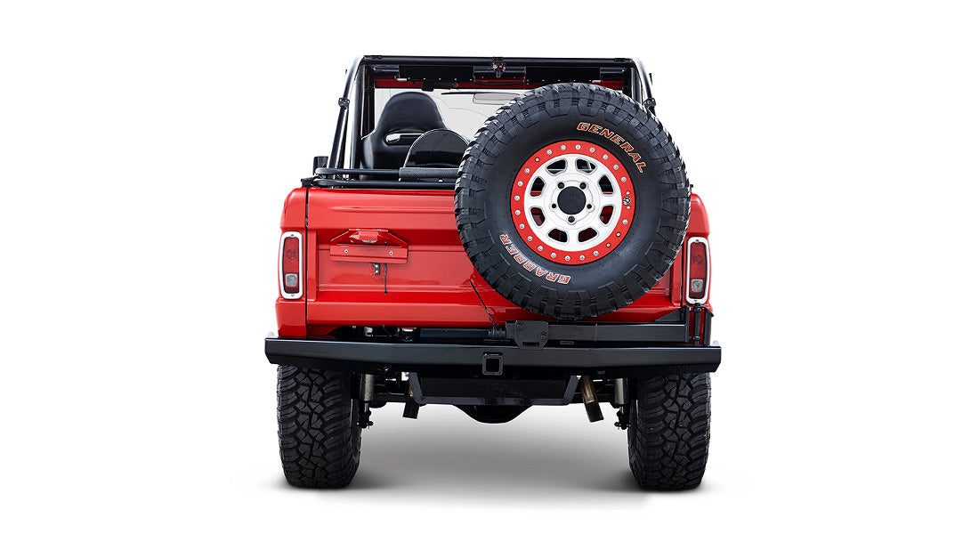 Classic Ford Bronco rear view