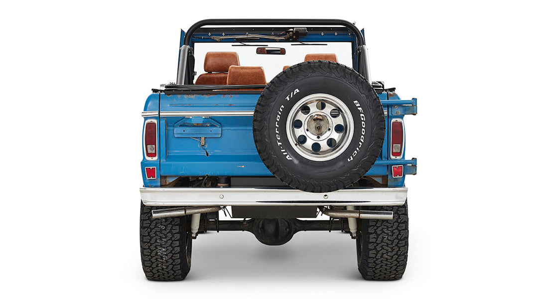 Classic Ford Bronco rear view