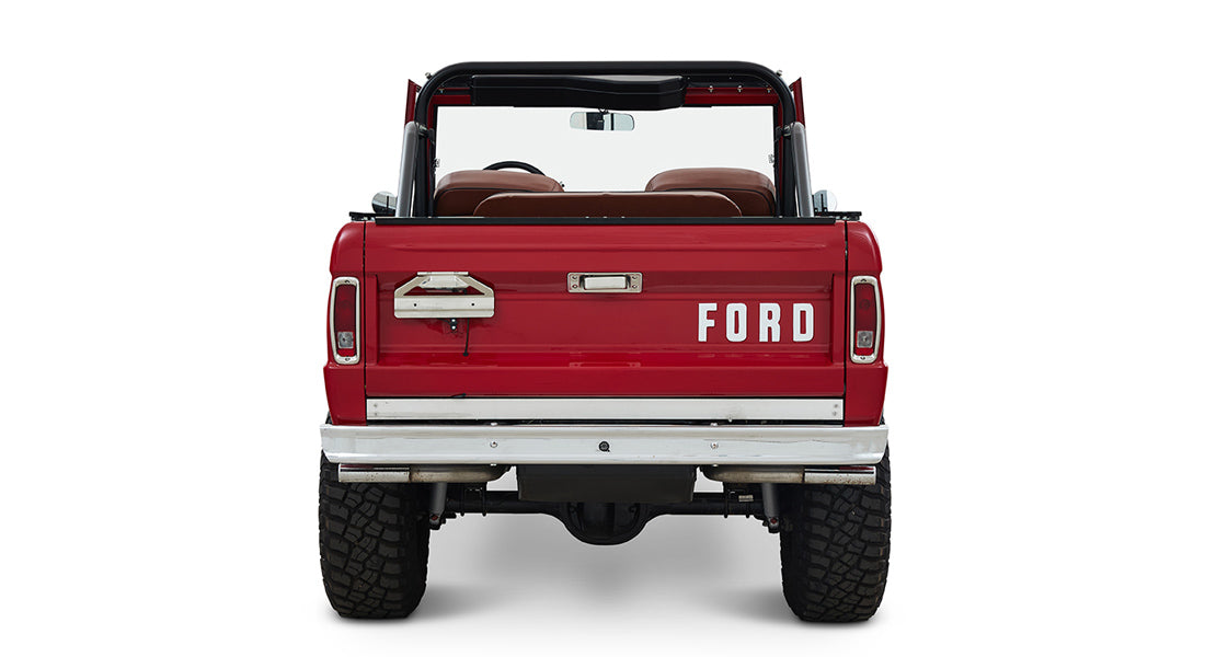 Classic Ford Bronco rear view