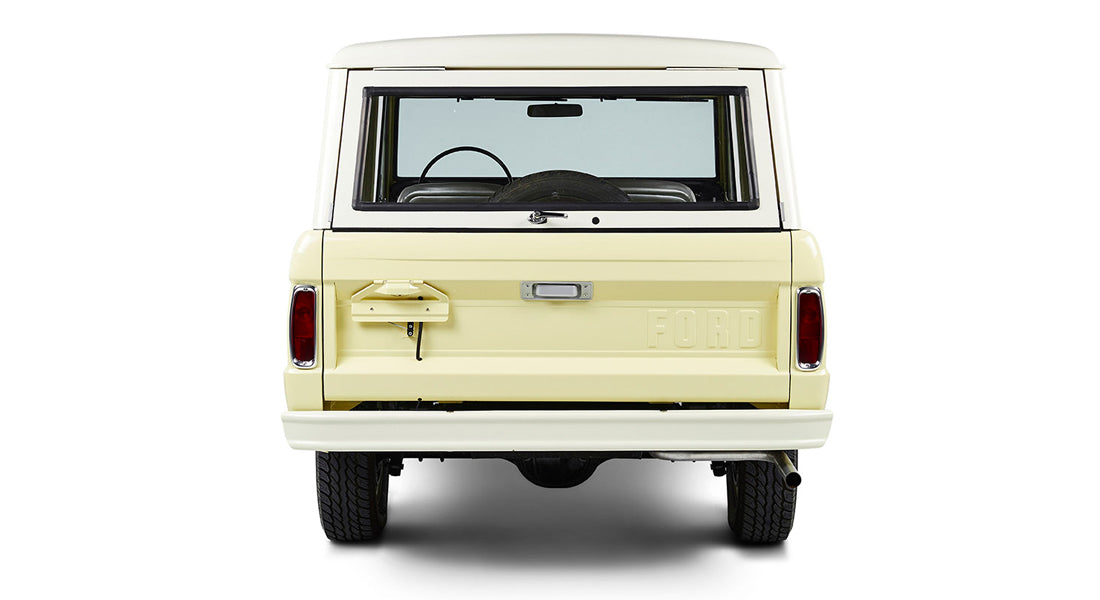 Classic Ford Bronco rear view