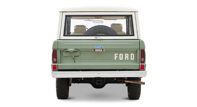 Classic Ford Bronco rear view
