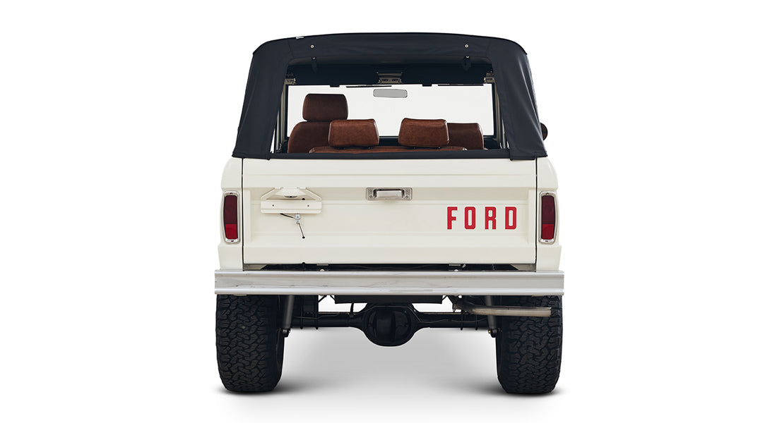 Classic Ford Bronco rear view