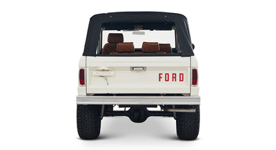 Classic Ford Bronco rear view