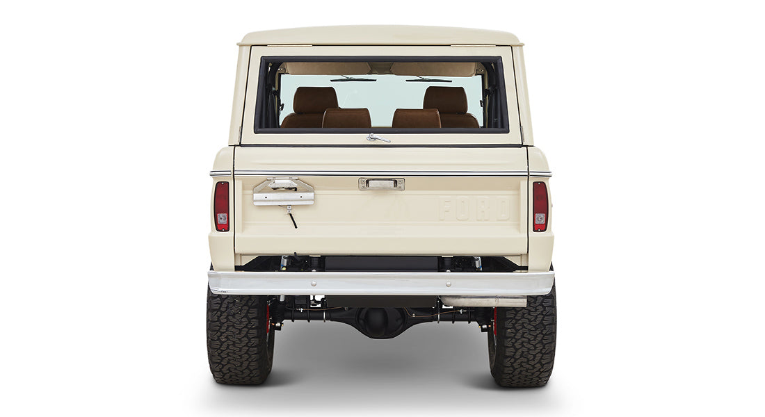 Classic Ford Bronco rear view