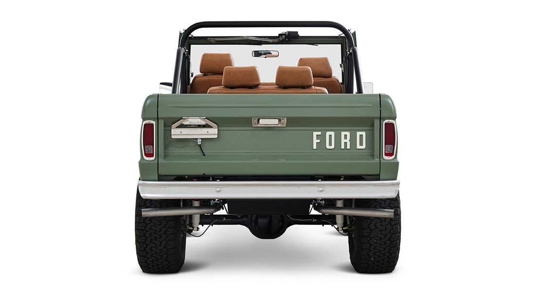 Classic Ford Bronco rear view
