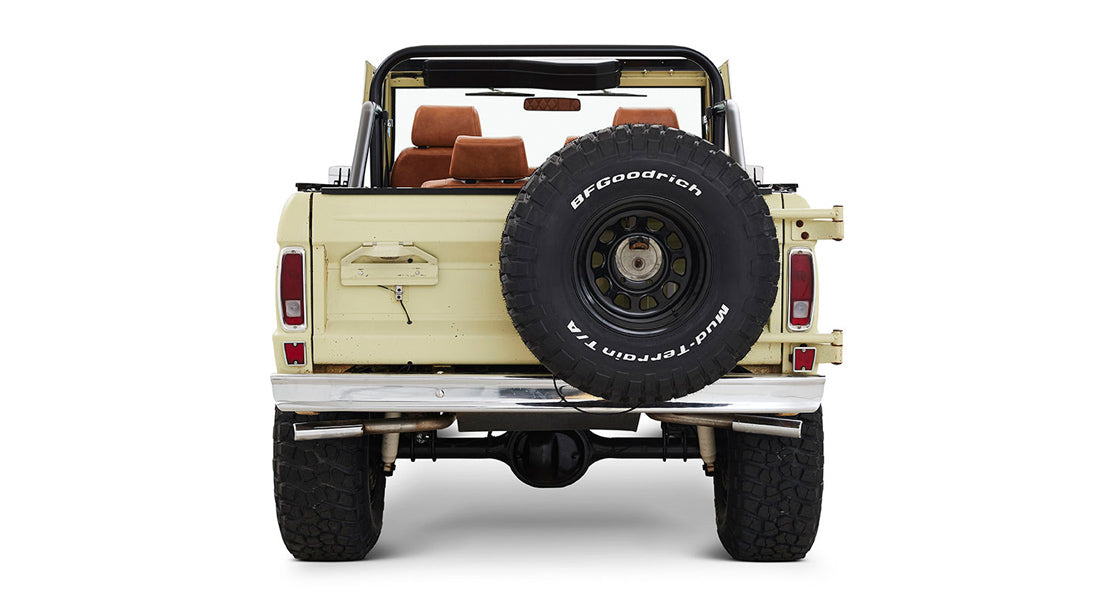 Classic Ford Bronco rear view