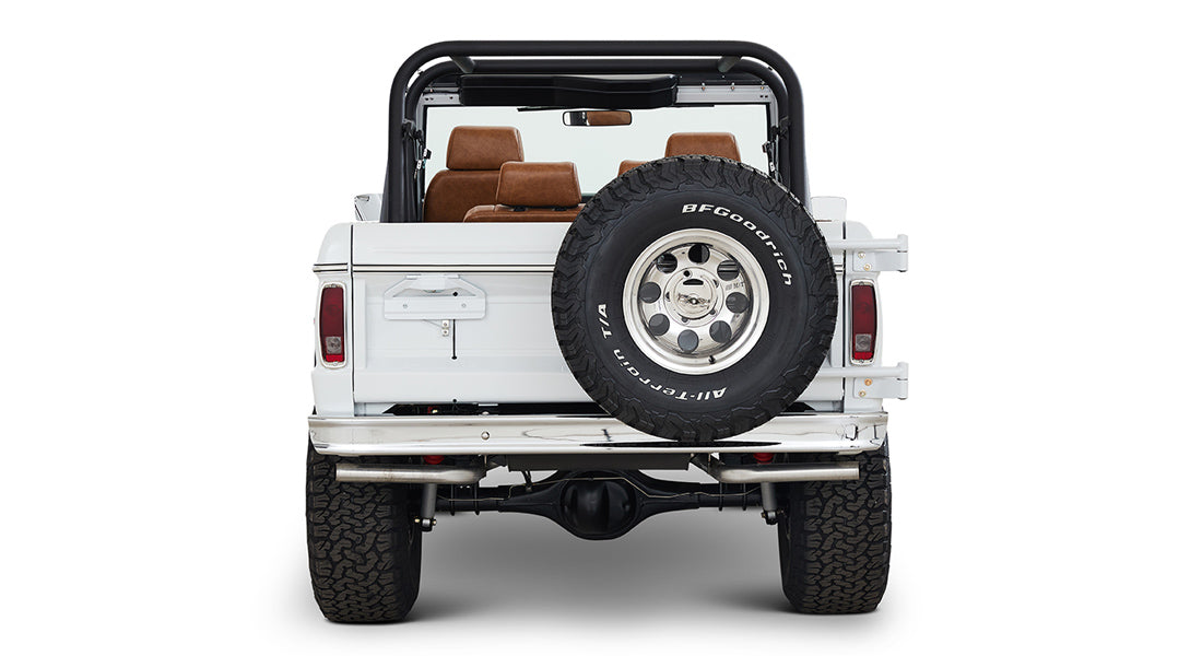 Classic Ford Bronco rear view