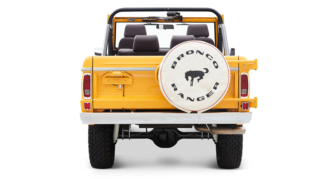 Classic Ford Bronco rear view
