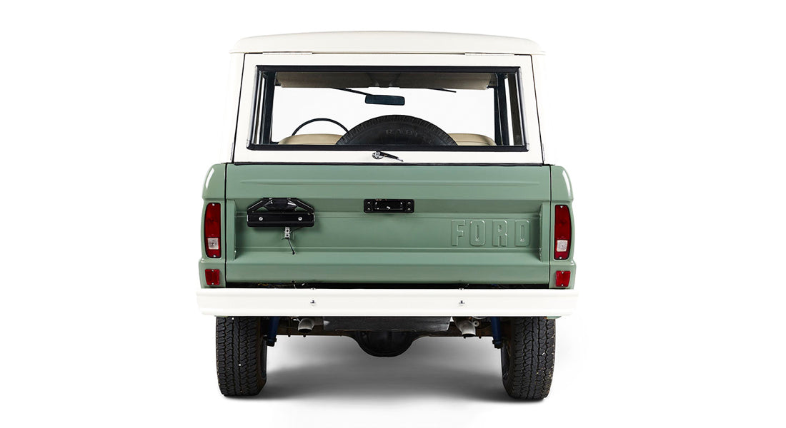 Classic Ford Bronco rear view