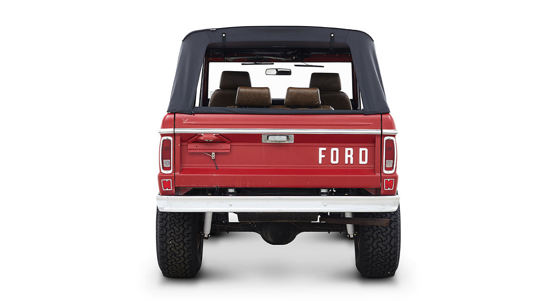 Classic Ford Bronco rear view