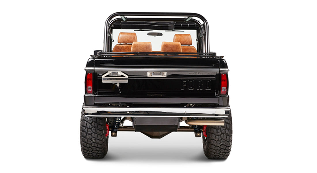 Classic Ford Bronco rear view