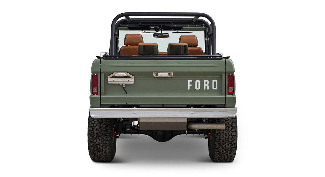 Classic Ford Bronco rear view