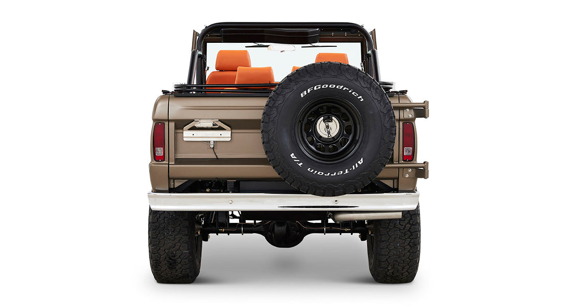 Classic Ford Bronco rear view
