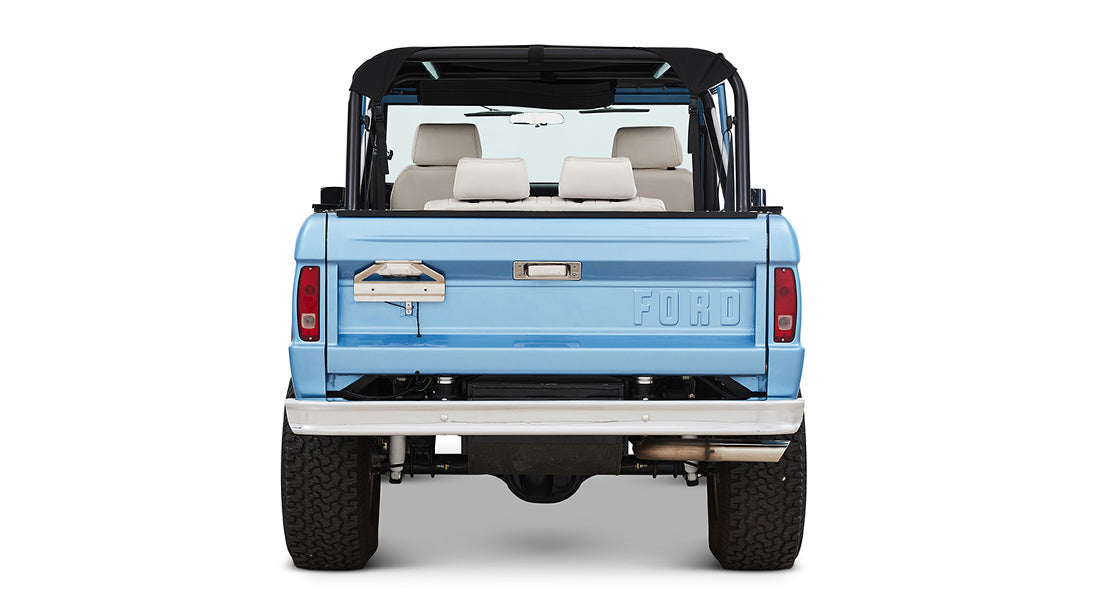 Classic Ford Bronco rear view