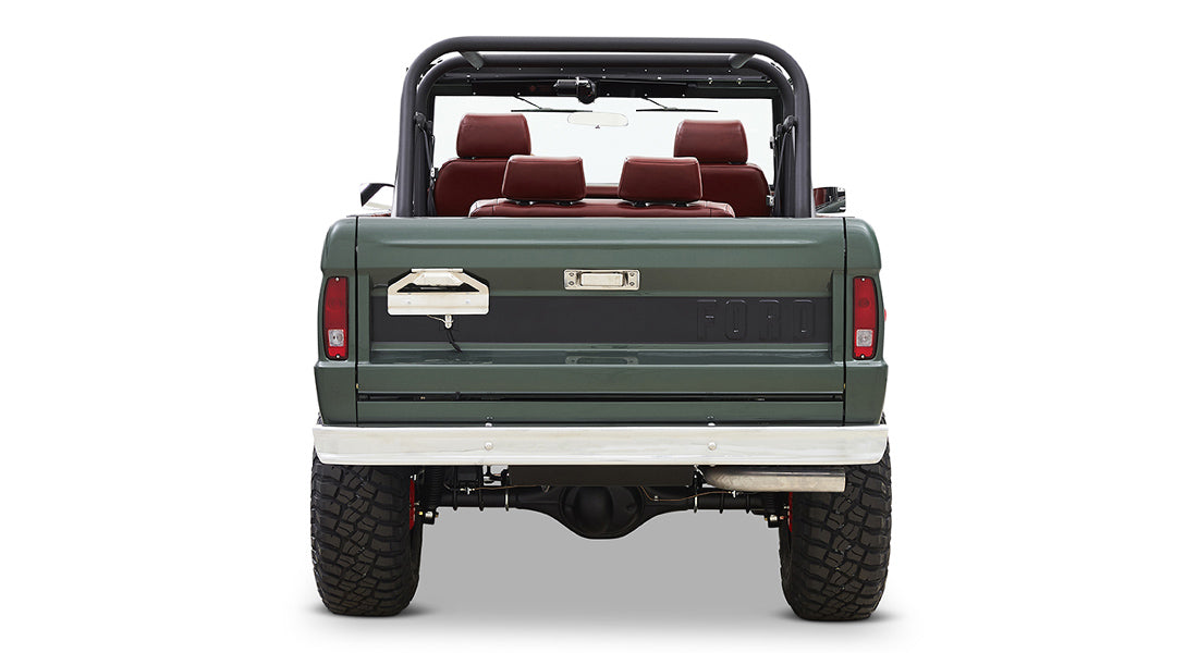Classic Ford Bronco rear view