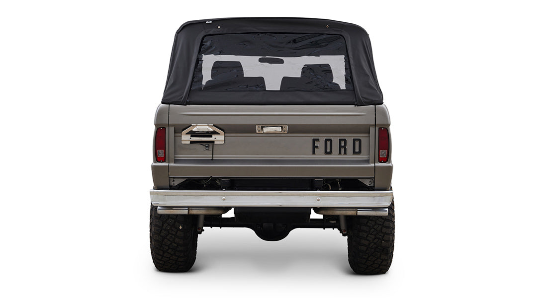 Classic Ford Bronco rear view