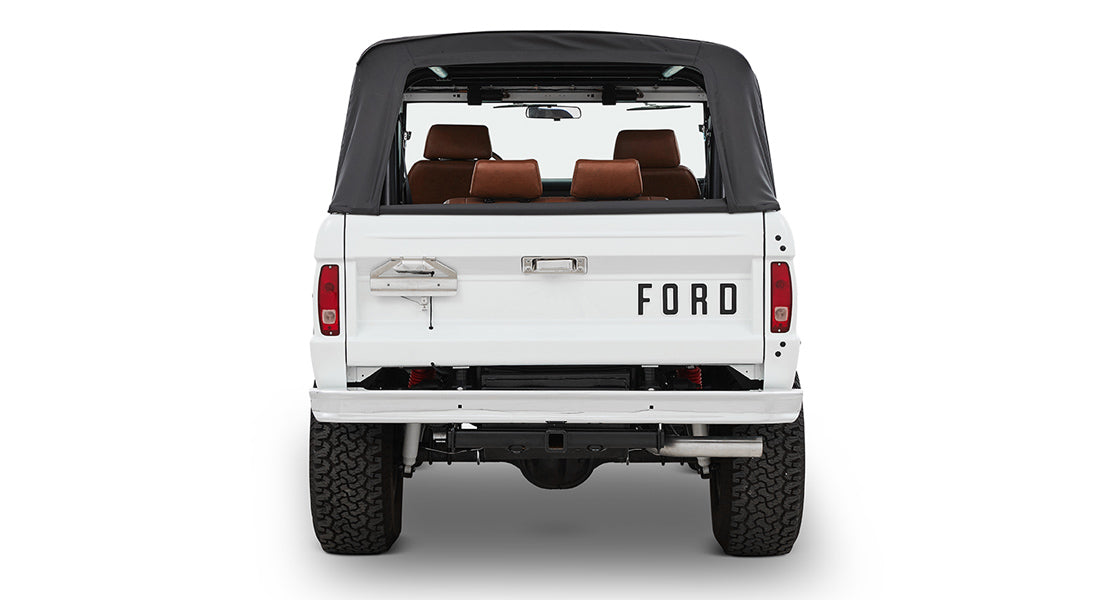 Classic Ford Bronco rear view