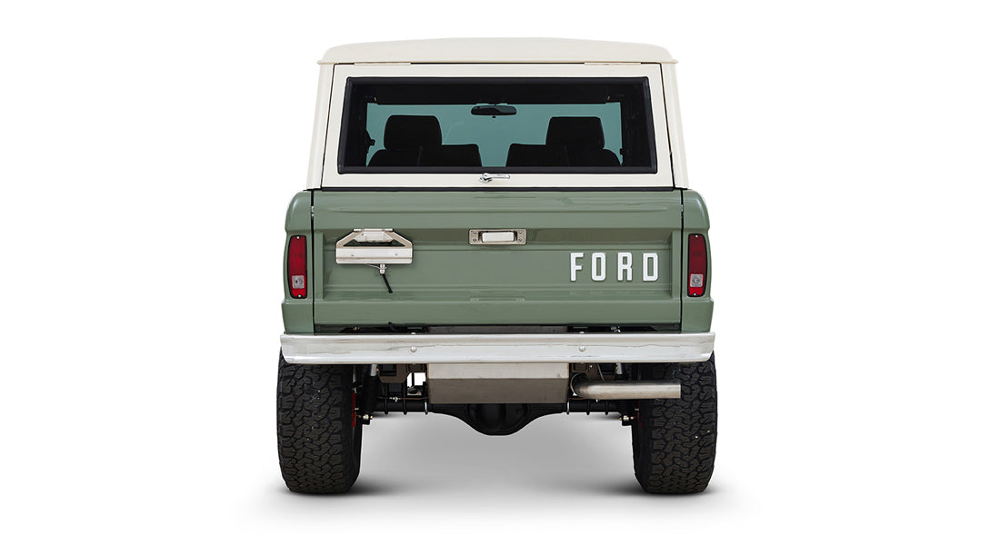 Classic Ford Bronco rear view