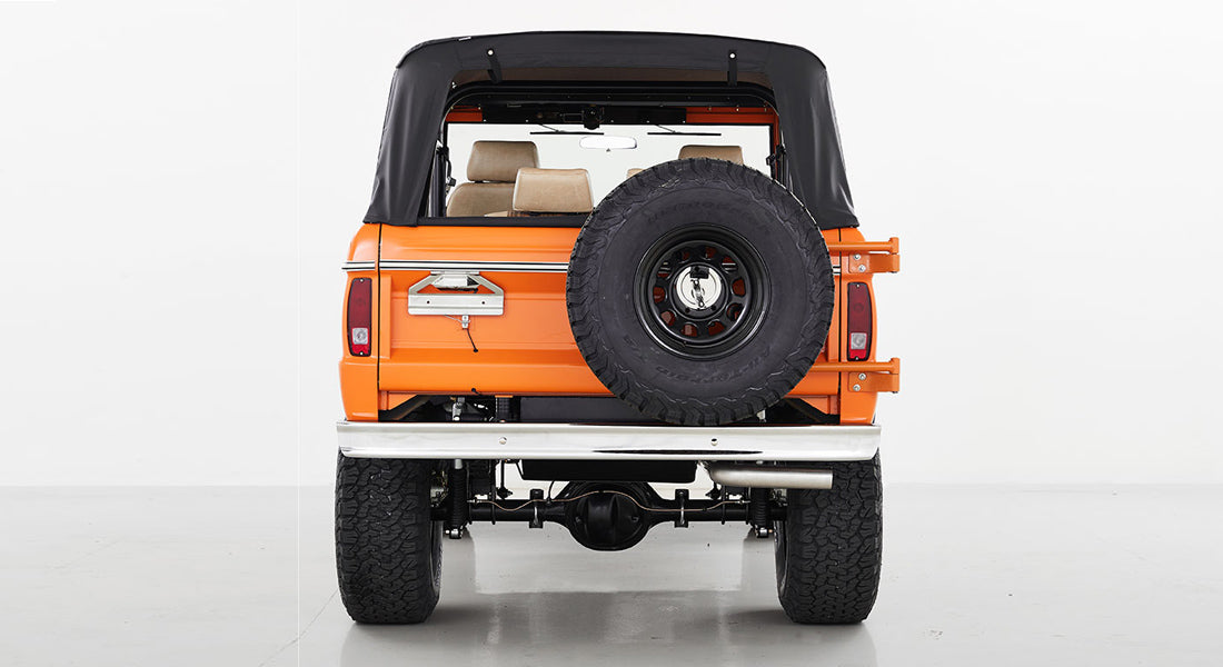 Classic Ford Bronco rear view