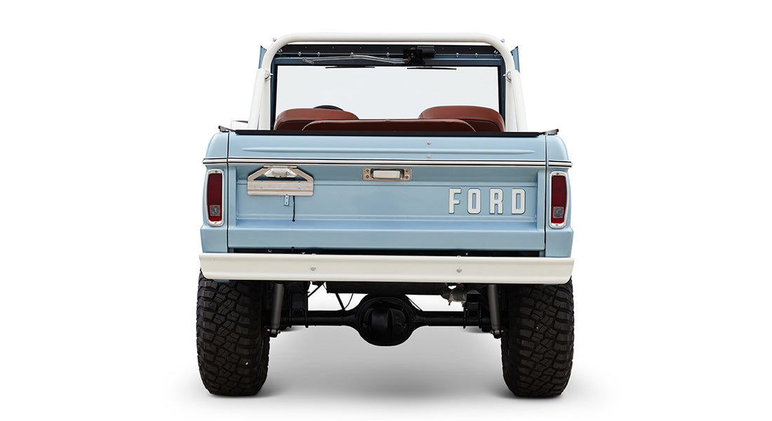 Classic Ford Bronco rear view
