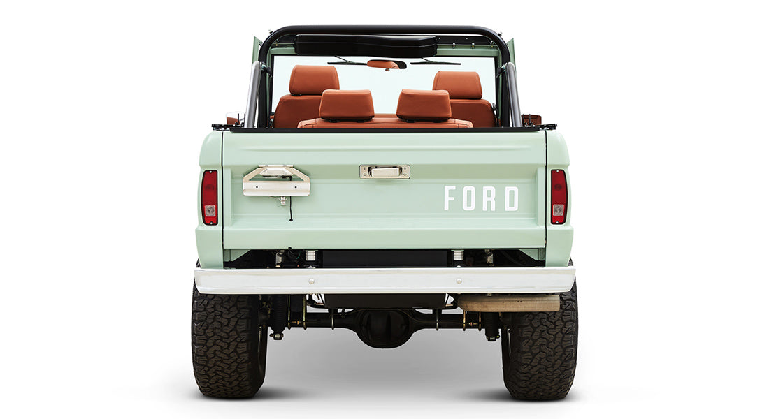 Classic Ford Bronco rear view