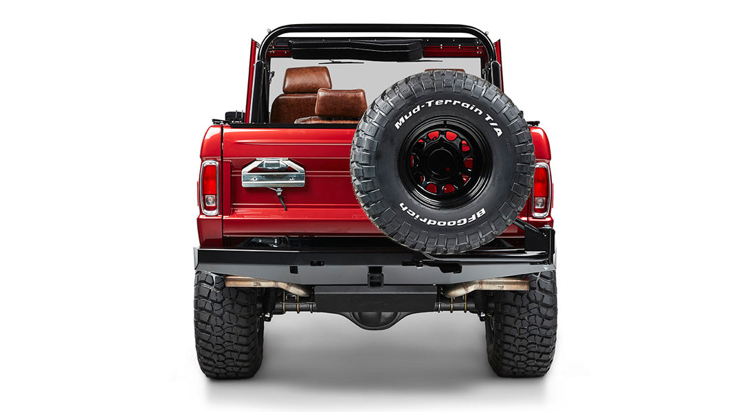 Classic Ford Bronco rear view