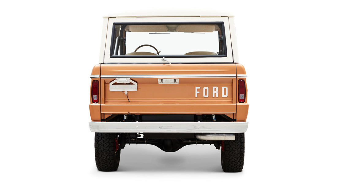 Classic Ford Bronco rear view