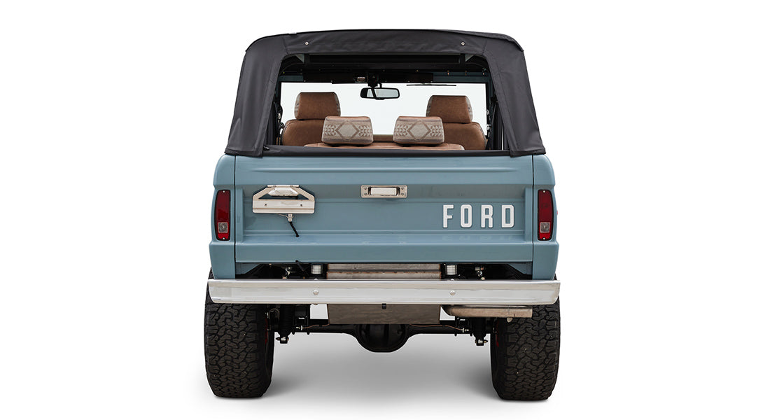 Classic Ford Bronco rear view