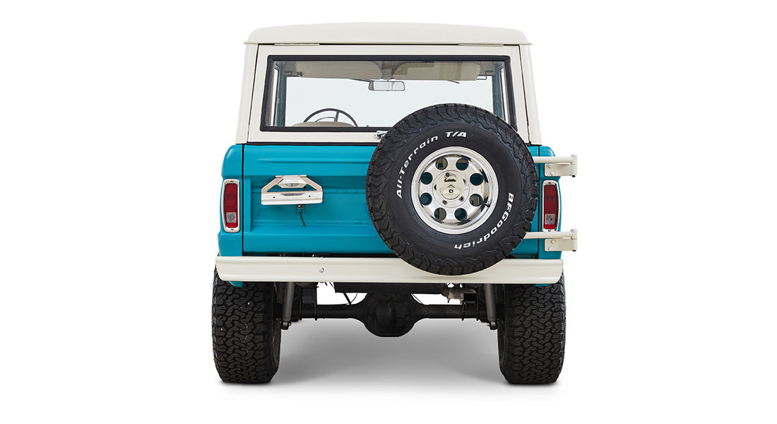 Classic Ford Bronco rear view