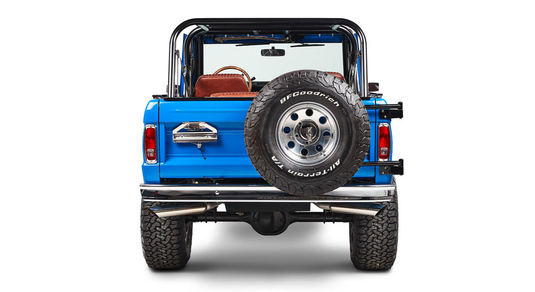 Classic Ford Bronco rear view