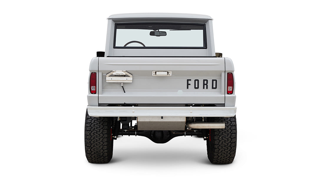 Ford Bronco 1967 Gray Coyote Series Half Cab