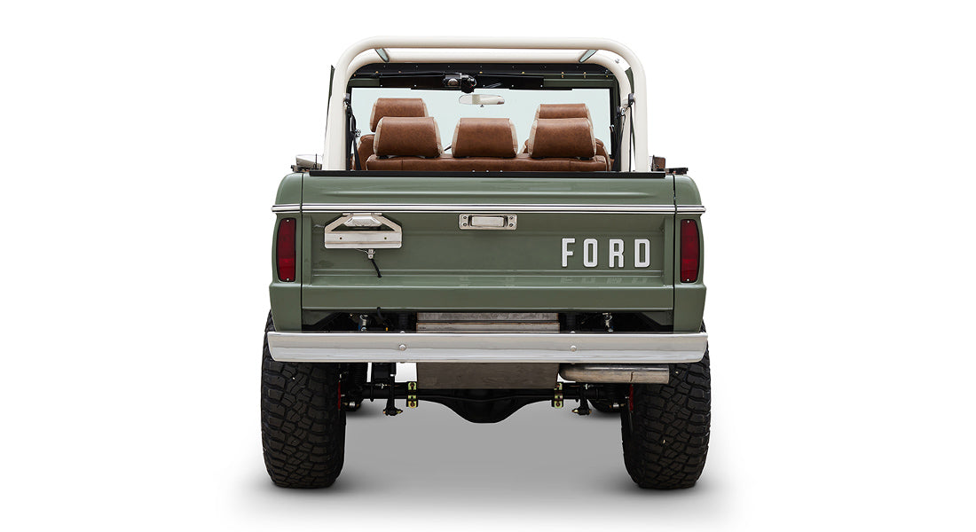 Classic Ford Bronco rear view