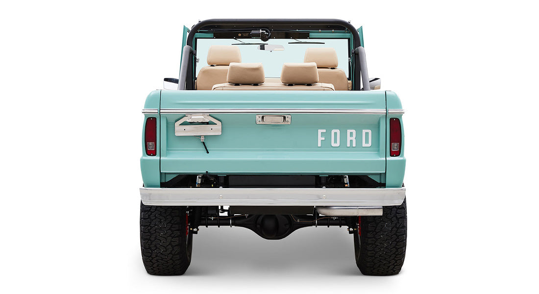 Classic Ford Bronco rear view