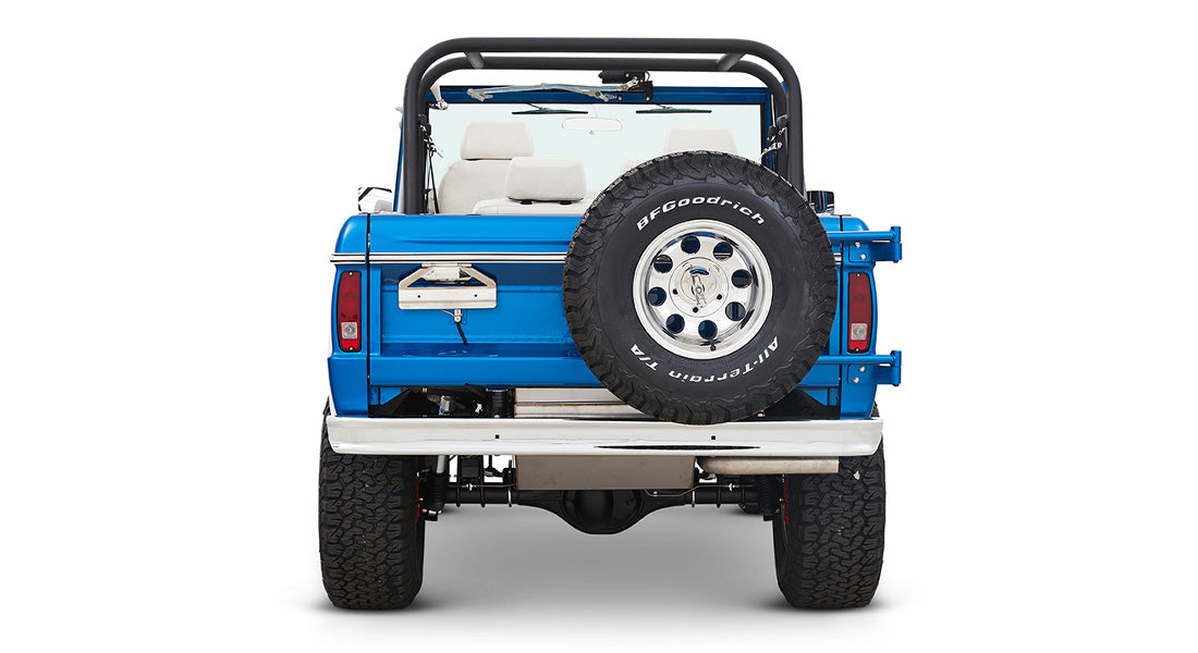 Classic Ford Bronco rear view