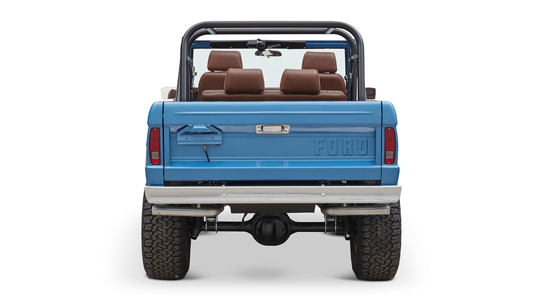 Classic Ford Bronco rear view