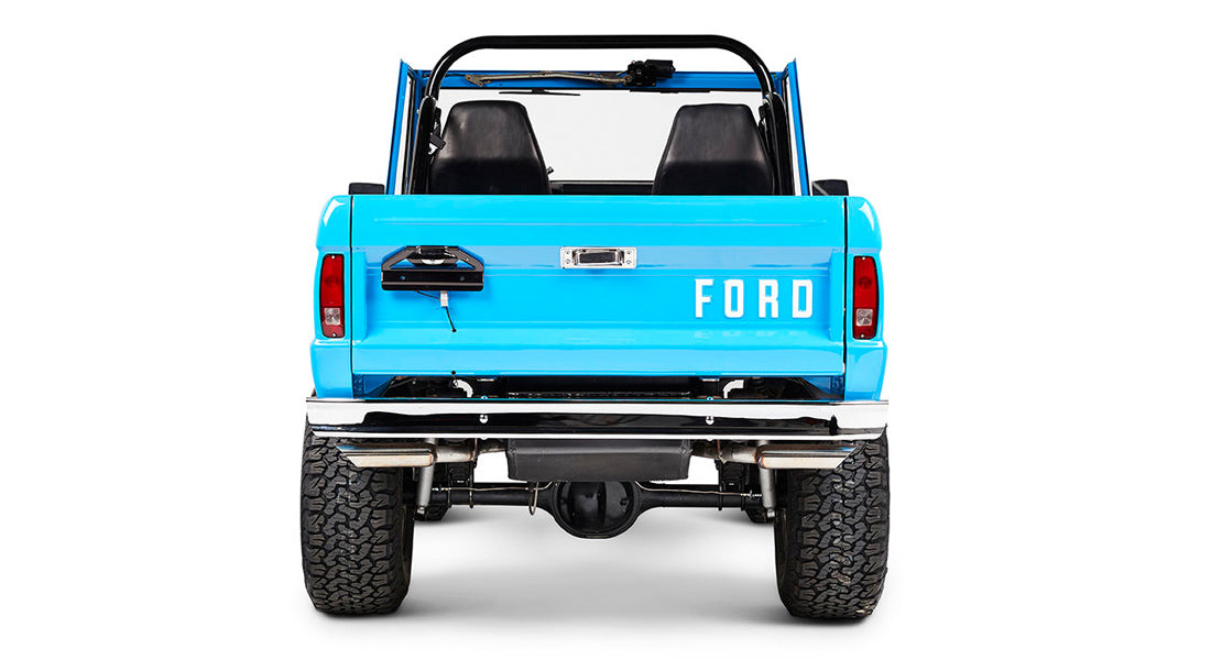 Classic Ford Bronco rear view