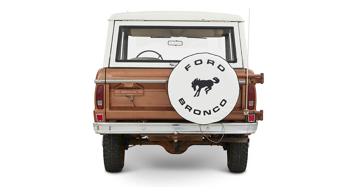 Classic Ford Bronco rear view