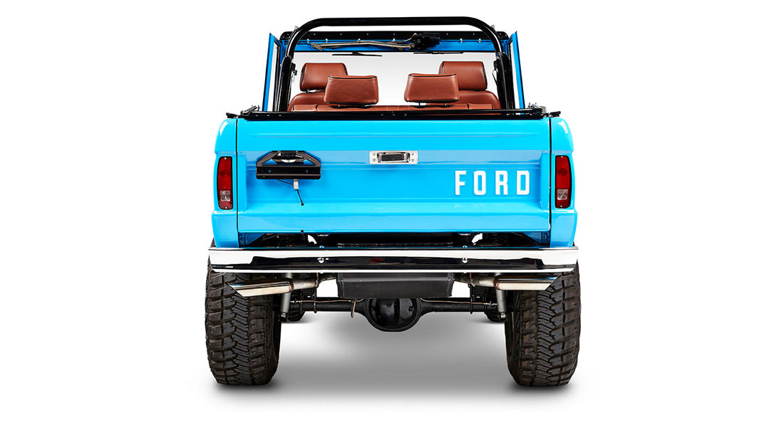 Classic Ford Bronco rear view