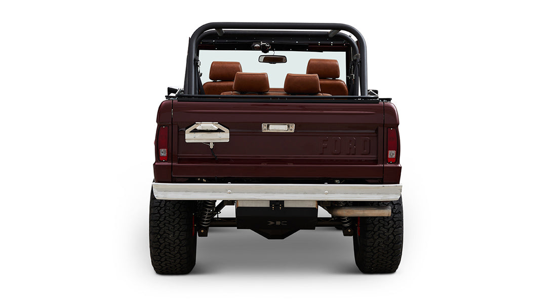 Classic Ford Bronco rear view