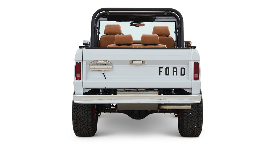 Classic Ford Bronco rear view